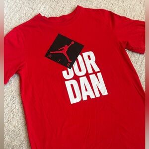 Jordan Nike Youth XL Red Shirt